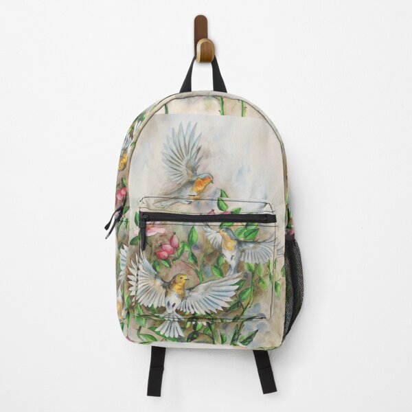 Item preview, flying birds among the roses designed and sold by Arctia.
