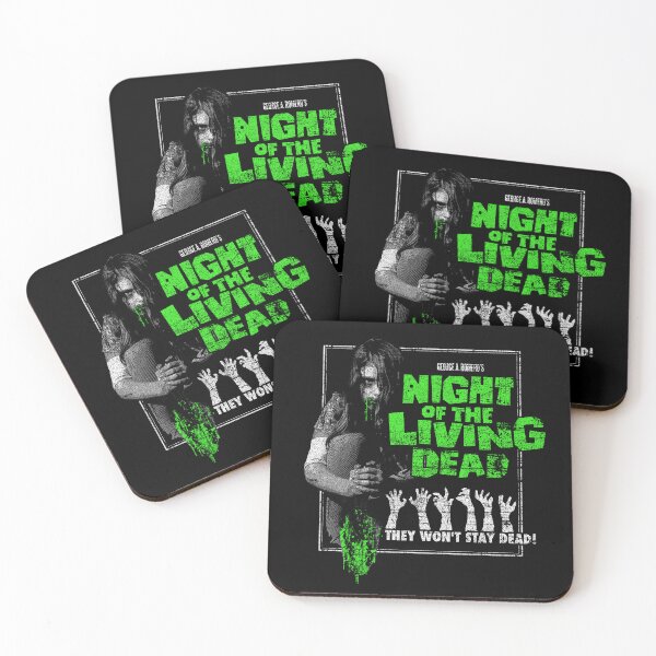 Item preview, Night Of The Living Dead 'They won't stay DEAD' Zombie Design T-Shirt designed and sold by GGraphix84.