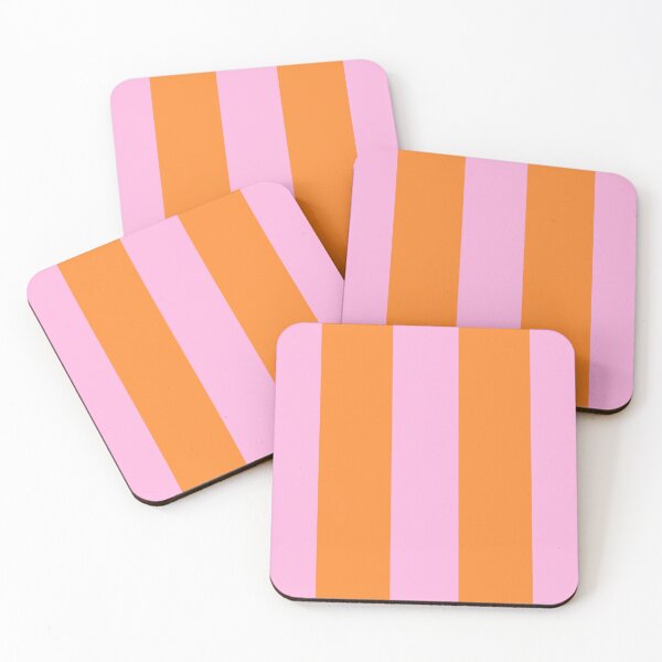 Item preview, Pink and Orange Stripes Wide designed and sold by OneThreeSix.