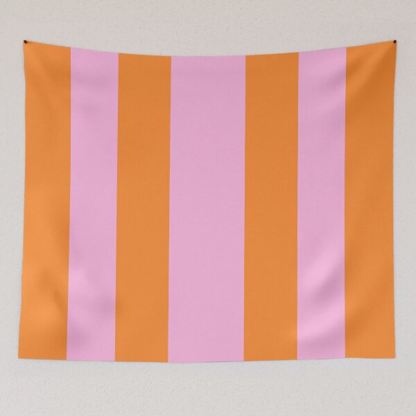 Item preview, Pink and Orange Stripes Wide designed and sold by OneThreeSix.