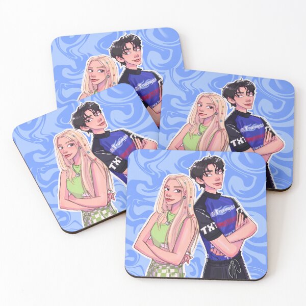 Item preview, Huening Kai and Bahiyyih fanart designed and sold by daehwisday.