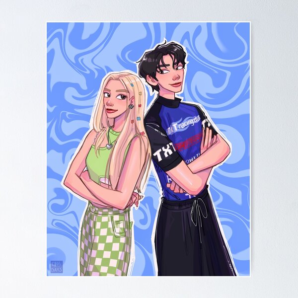 Artikel-Vorschau von Huening Kai und Bahiyyih Fanart, designt und verkauft von daehwisday.