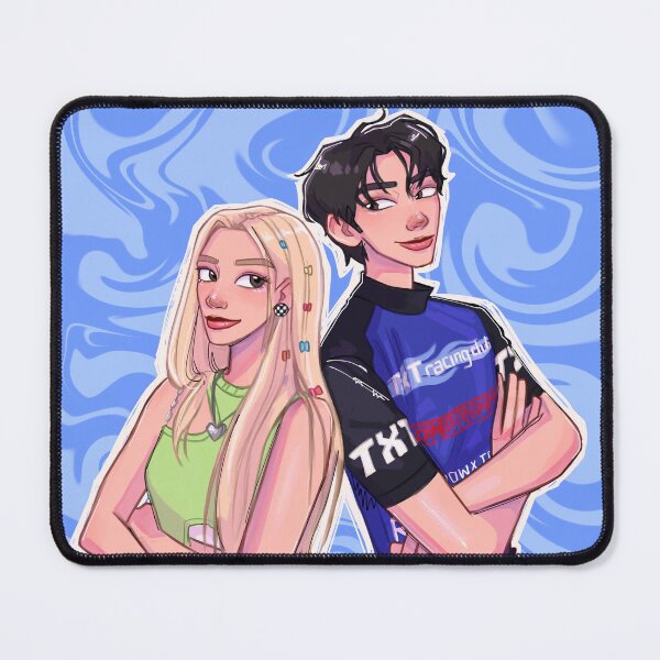 Item preview, Huening Kai and Bahiyyih fanart designed and sold by daehwisday.