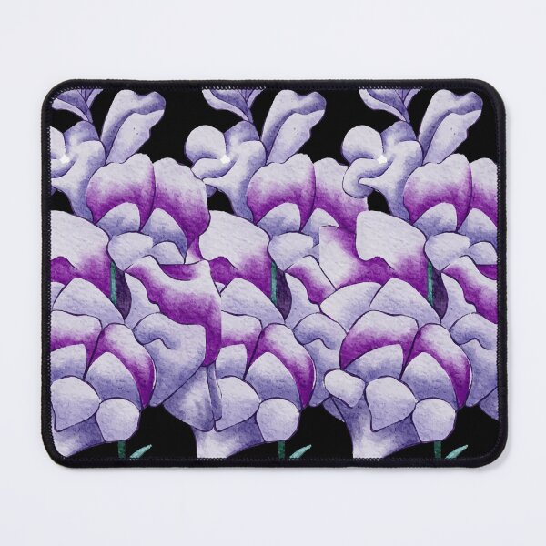 Item preview, snapdragon flowers watercolor painting designed and sold by Artpawsy.