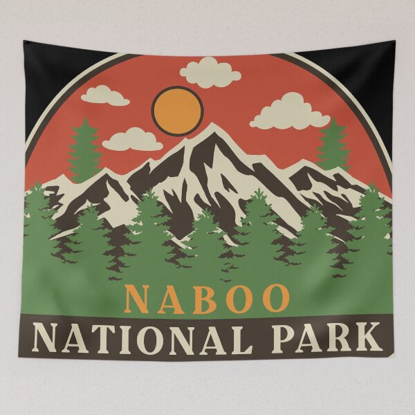 Item preview, Naboo National Park - Vintage designed and sold by Nature-mark.