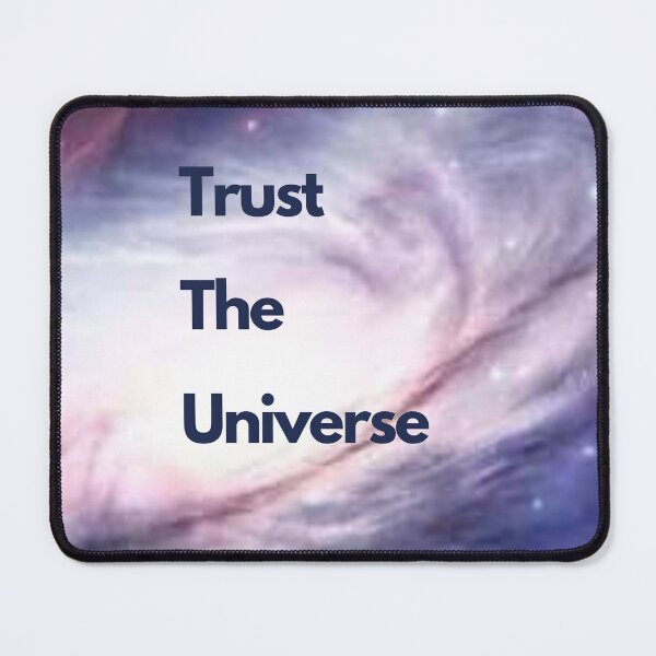 Item preview, Trust the universe law of attraction motivation quotes designed and sold by Anvin Peeter.