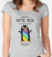 Brenda says yes to marriage equality Women's Fitted Scoop T-Shirt