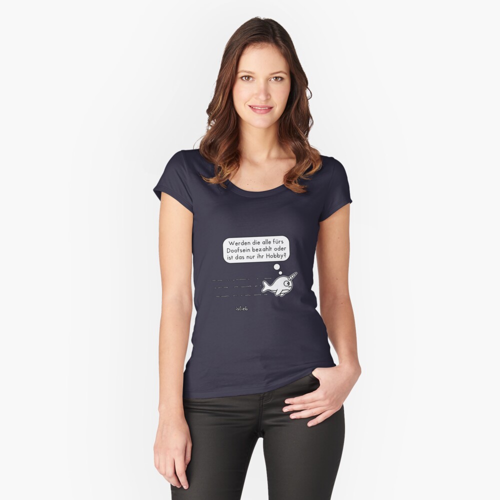 Artikel-Vorschau von Tailliertes Rundhals-Shirt, designt und verkauft von islieb.