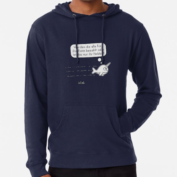 Fragen des Lebens Leichter Hoodie