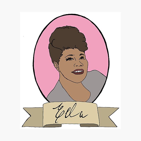 Ella Fitzgerald Photographic Print