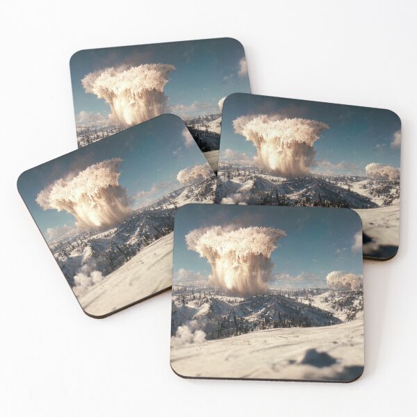 Item preview, An atomic bomb in a snowy land. designed and sold by Maniock.