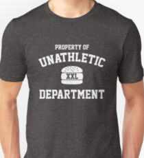 Property of Unathletic Department Unisex T-Shirt