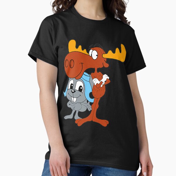 Rocky And Bullwinkle T-Shirts for Sale | Redbubble
