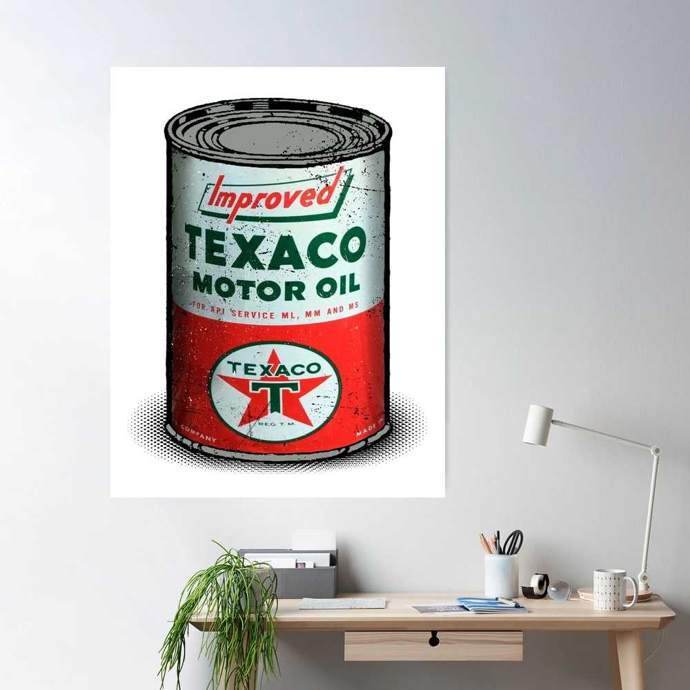 Vintage Texaco Motor Oil Can - Blender Market