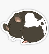 Curled up Sticker
