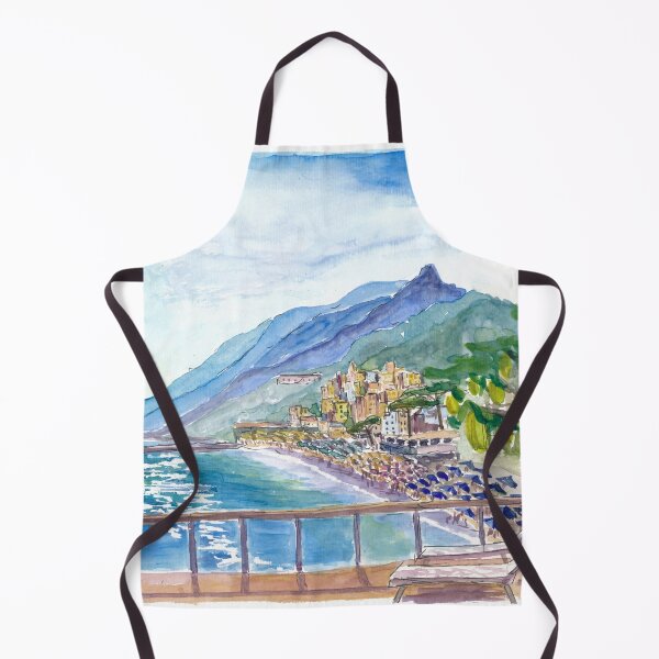 Item preview, Amalfi Coast Gorgeous Terrace View with Lemons, Coast and Houses designed and sold by artshop77.