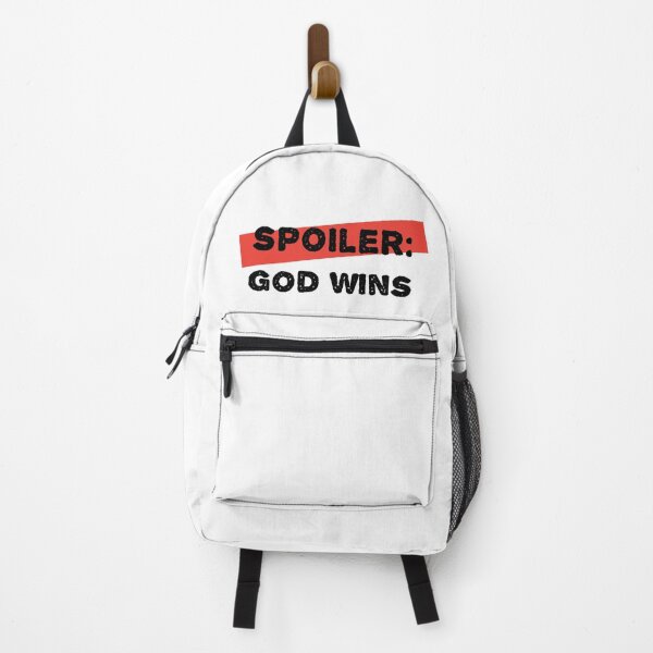 Item preview, spoiler: God Wins designed and sold by wamuigaworld.