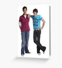 Tarjeta de felicitación Drake y Josh
