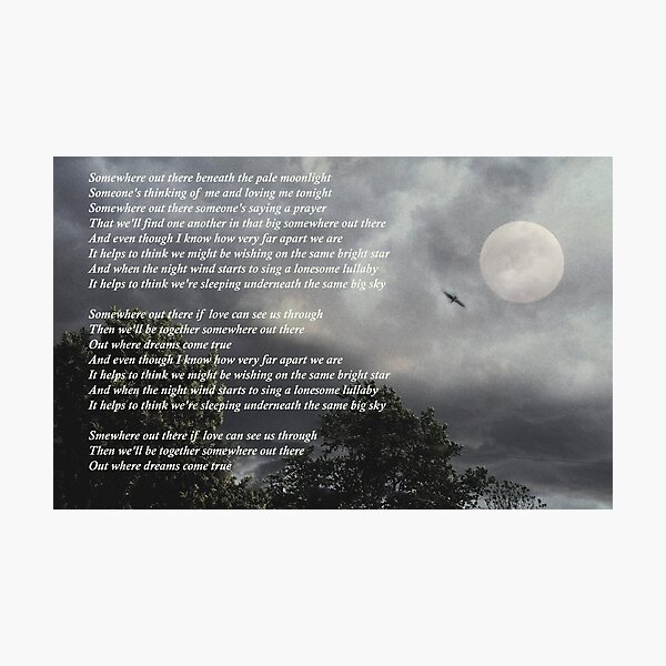 Somewhere Out There Photographic Print