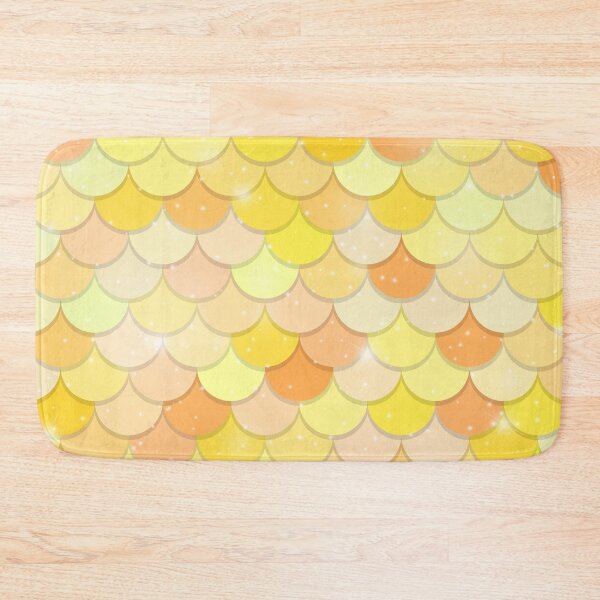 Item preview, Sparkling Yellow Mermaid Scales designed and sold by Ayoub14.