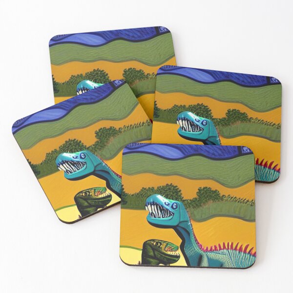 Item preview, 2 LONG NECKED DINOSAURS designed and sold by sailorsam1805.