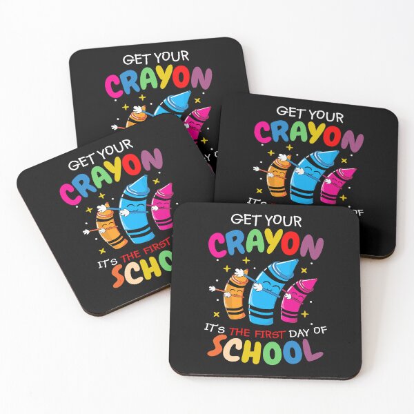 Item preview, Get Your Cray On It’s The First Day Of School Back To School Art Kindergarten designed and sold by bhattiyustn.