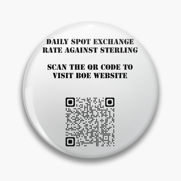 Item preview, Daily spot exchange rate against British Pound GBP designed and sold by santoshputhran.