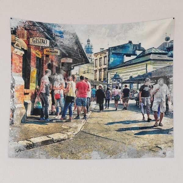 Item preview, Cracow art 6 Kazimierz #cracow #krakow #city designed and sold by JBJart.
