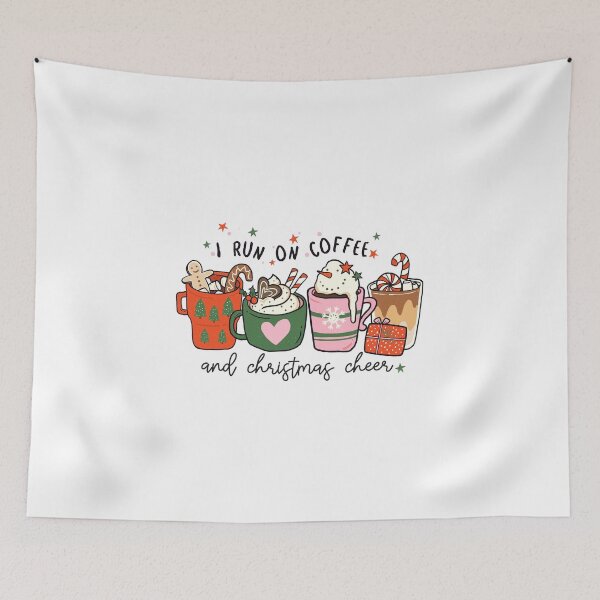 Item preview, I run on coffee and Christmas cheer designed and sold by IM Hunter.