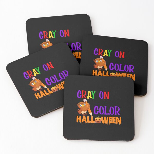 Item preview, Get Your Cray On Ready To Color Halloween Funny Kindergarten Art designed and sold by bhattiyustn.