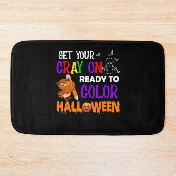 Item preview, Get Your Cray On Ready To Color Halloween Kindergarten Art designed and sold by bhattiyustn.
