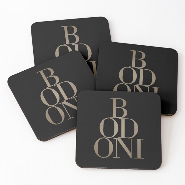 Item preview, Bodoni Type v.1 designed and sold by x1brett.