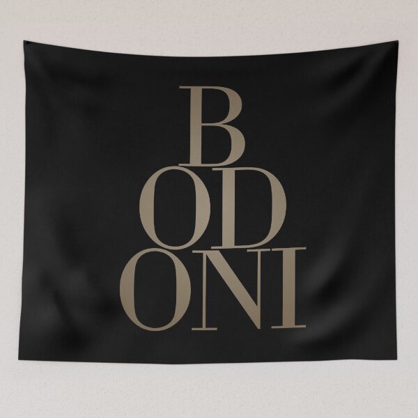 Item preview, Bodoni Type v.1 designed and sold by x1brett.