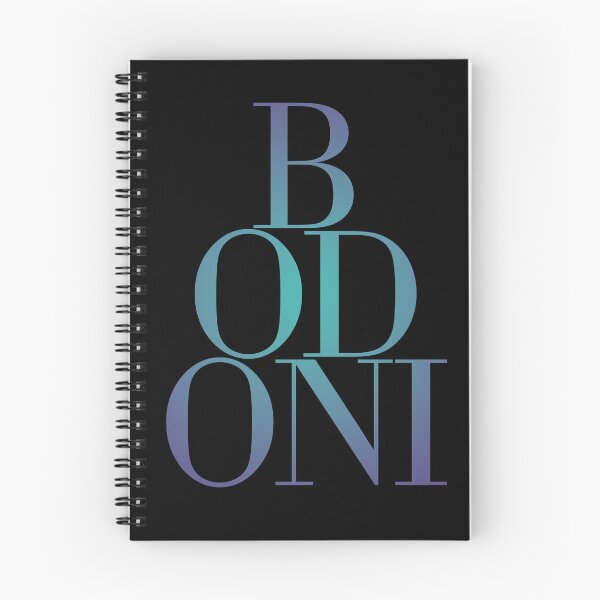 Item preview, Bodoni Type v.2 designed and sold by x1brett.