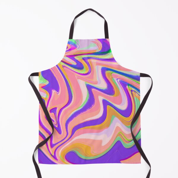 Item preview, Salmon Pink, Purple, Orange, Neon Green, and Lilac Marble Pattern Design designed and sold by theprintedclub.