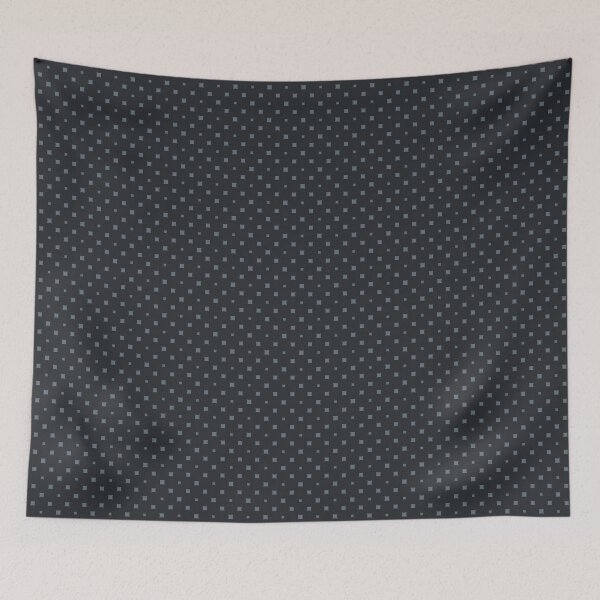 Item preview, Raisin Black Geometric Diamond Pattern designed and sold by nabanacrafters.