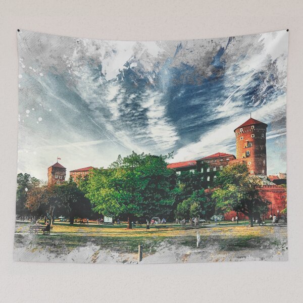 Item preview, Cracow art 7 Wawel #cracow #krakow #city designed and sold by JBJart.