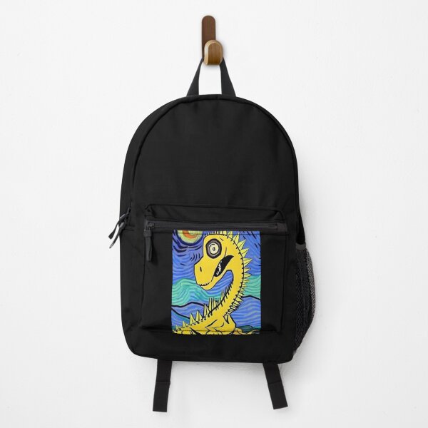 Item preview, LONG NECKED YELLOW DINOSAUR VAN GOGH STYLE designed and sold by sailorsam1805.