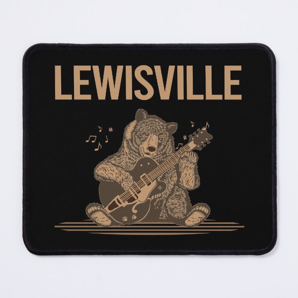 Item preview, Bear With Guitar Lewisville designed and sold by BloodMoneyTwit.