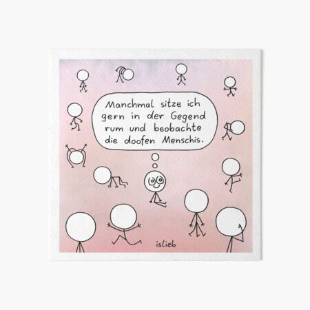 Artikel-Vorschau von Beobachtung, designt und verkauft von islieb.