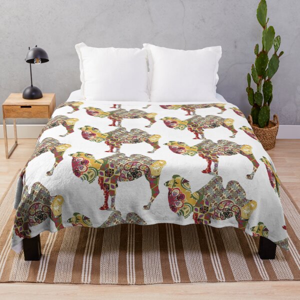Item preview, Uzbek art and craft, design of  Cute Camel,Suzani  designed and sold by Nila Moon.