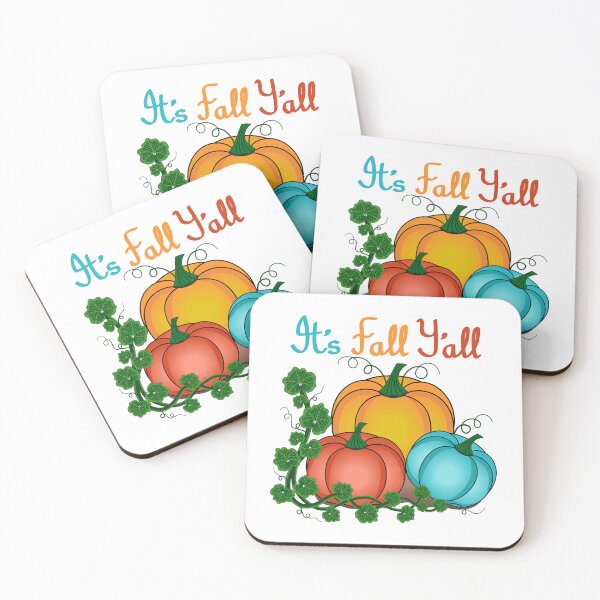 Item preview, It's Fall Y'all Pumpkins designed and sold by Isma Saleem.