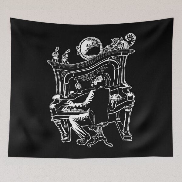 Item preview, Tom-Waits-The-Piano-Has-Been-Drinking-Classic-T-Shirt designed and sold by DavidLance1.