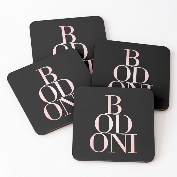 Item preview, Bodoni Type v.4 designed and sold by x1brett.