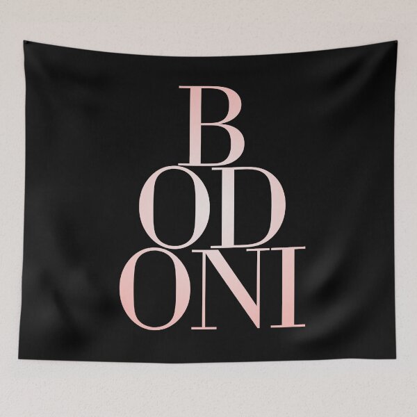 Item preview, Bodoni Type v.4 designed and sold by x1brett.
