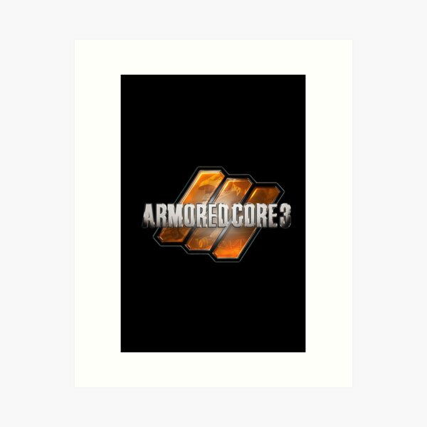 Armored Core 3 - Ps 2 - Cover Ver.2 Poster for Sale by Mecha-Art