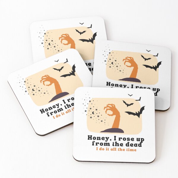Item preview, Honey I rose up from the dead - Look what you made be do lyrics - Taylor Swift - Halloween print design T-Shirt designed and sold by jamillecnn.