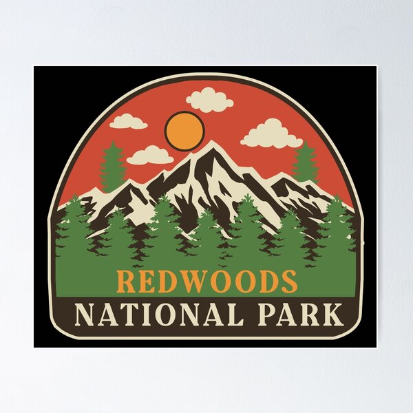 Item preview, Redwood National Park - Vintage designed and sold by Nature-mark.