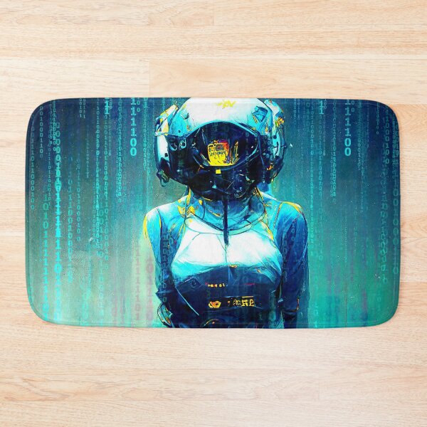 Item preview, cyber girl  designed and sold by AICustomArt ⭐⭐⭐⭐⭐.