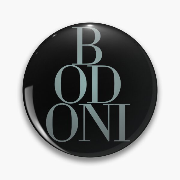 Item preview, Bodoni Type v.5 designed and sold by x1brett.